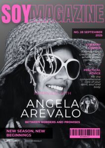 revista soy, portada, nuevos comienzos, carolina neira campos, ingles